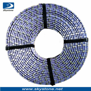 Stationary Diamond Wire for Granite&Marble Block Cutting